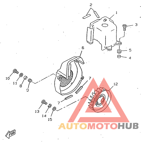 Кожух вентилятора
