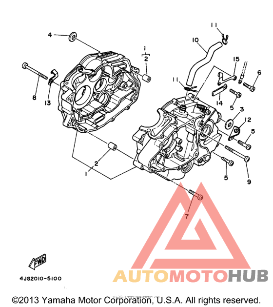 Картер двигателя