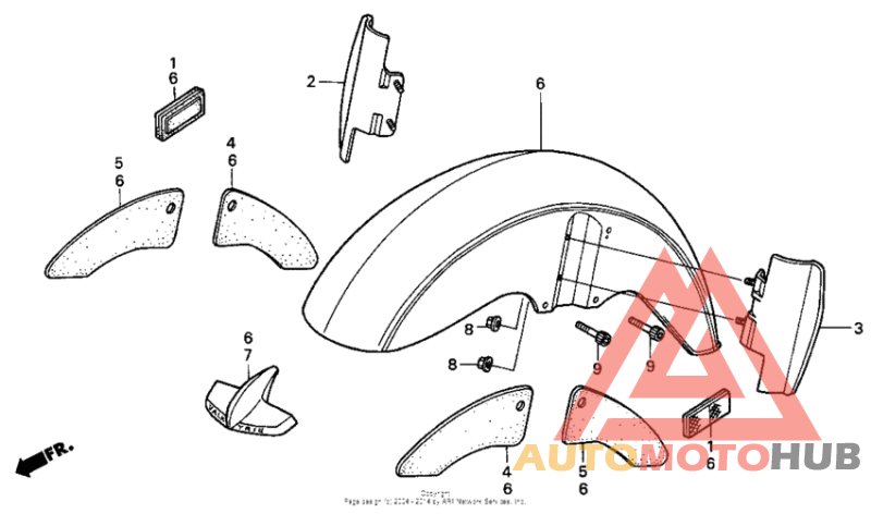 Переднее крыло