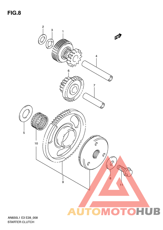 Муфта стартера