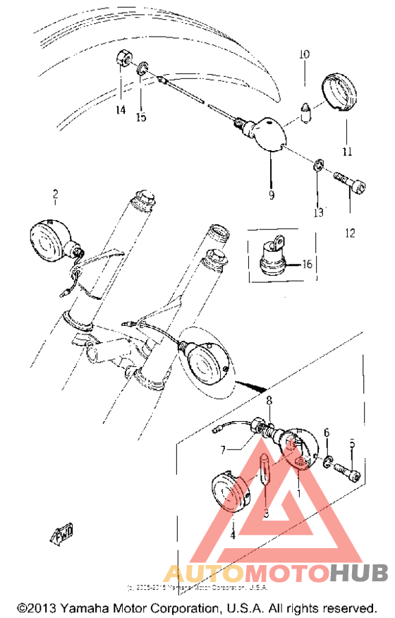Flasher lamp