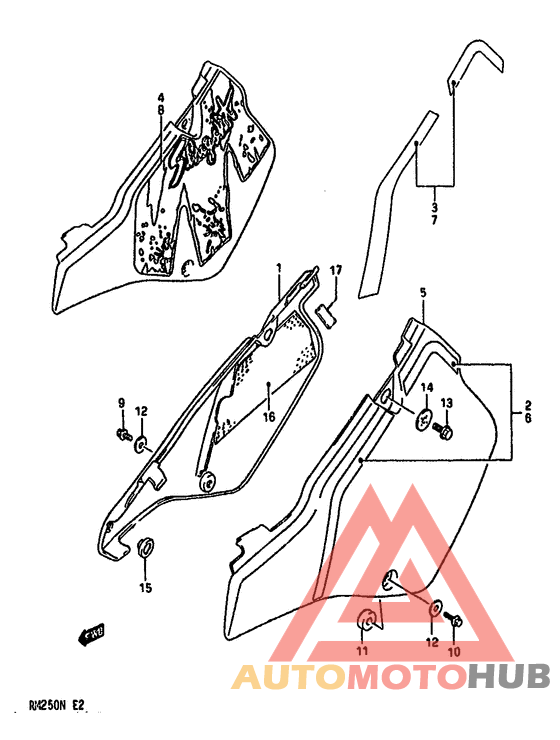 Обтекатель задний