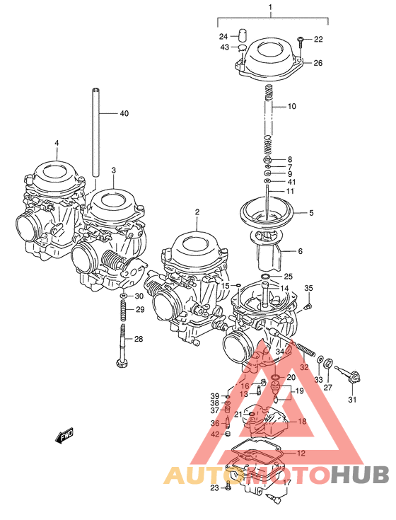 Carburetor assy