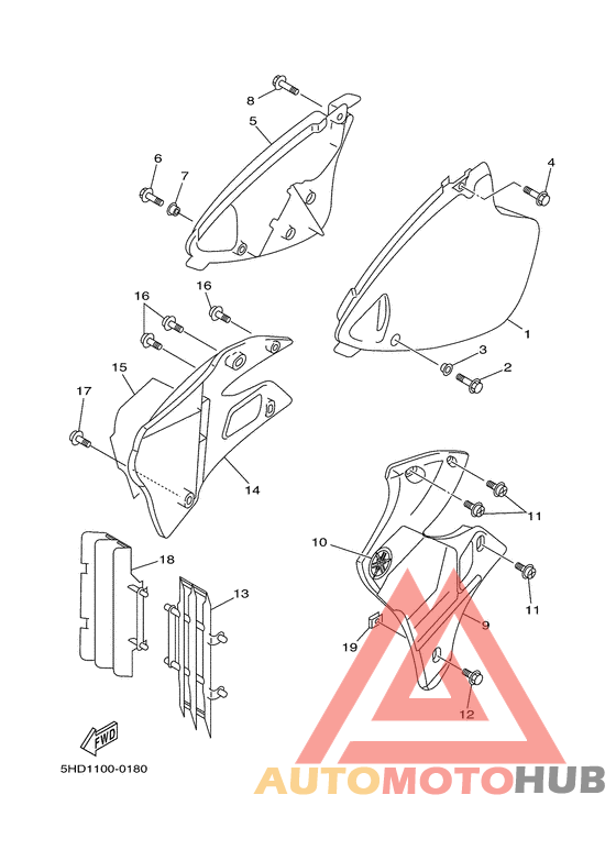 Боковые обтекатели