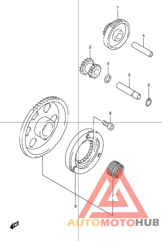 Муфта стартера