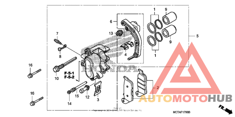 Задний суппорт