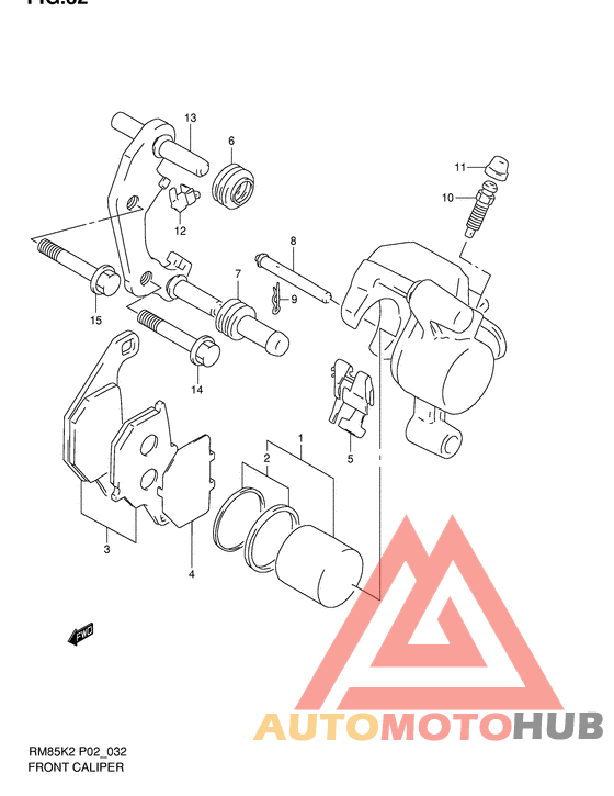 Передний суппорт