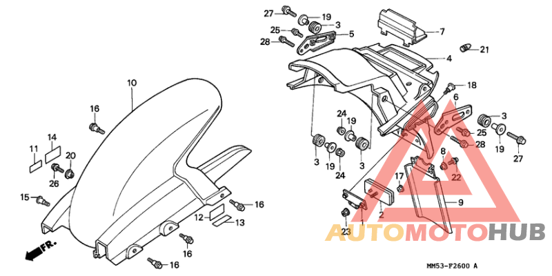 Заднее крыло