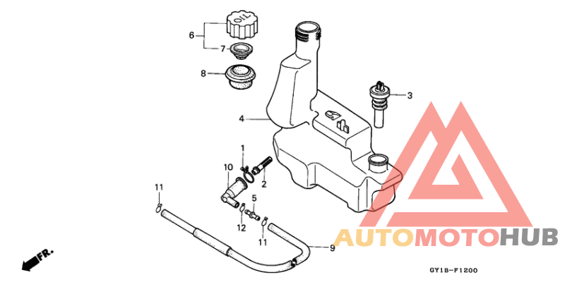 Бак масляный