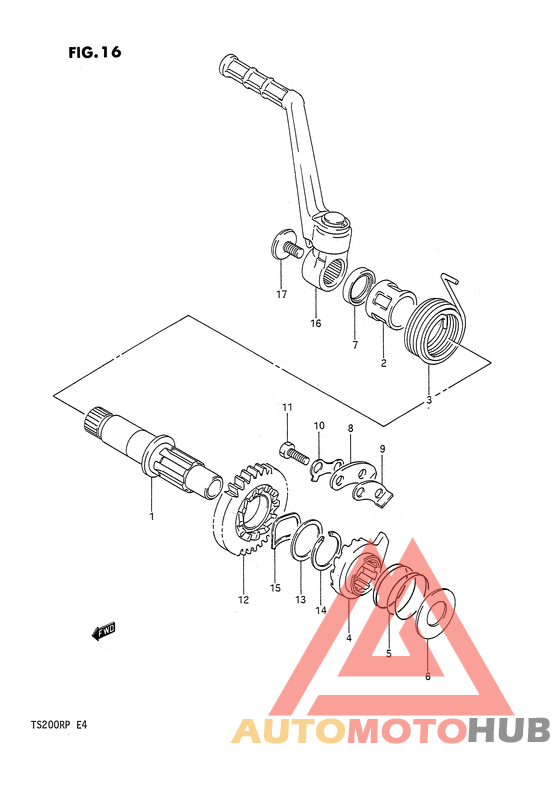 Ножной стартер