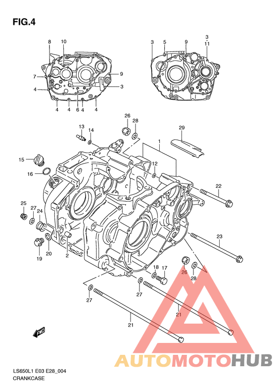Картер двигателя