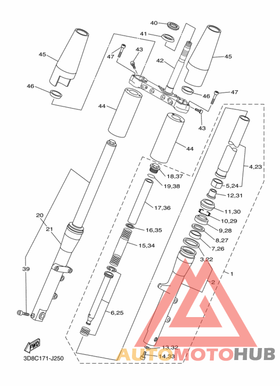 Передняя вилка
