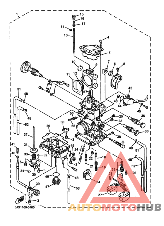 Carburetor assy