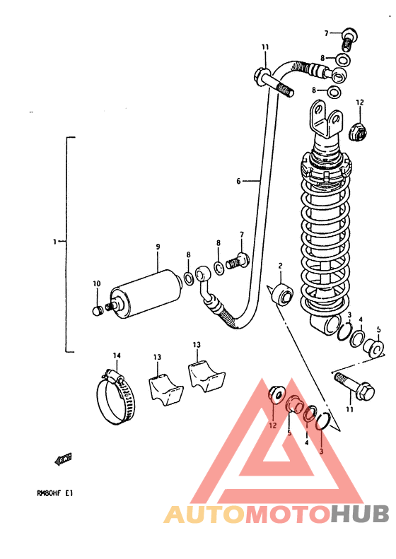 Задние амортизаторы
