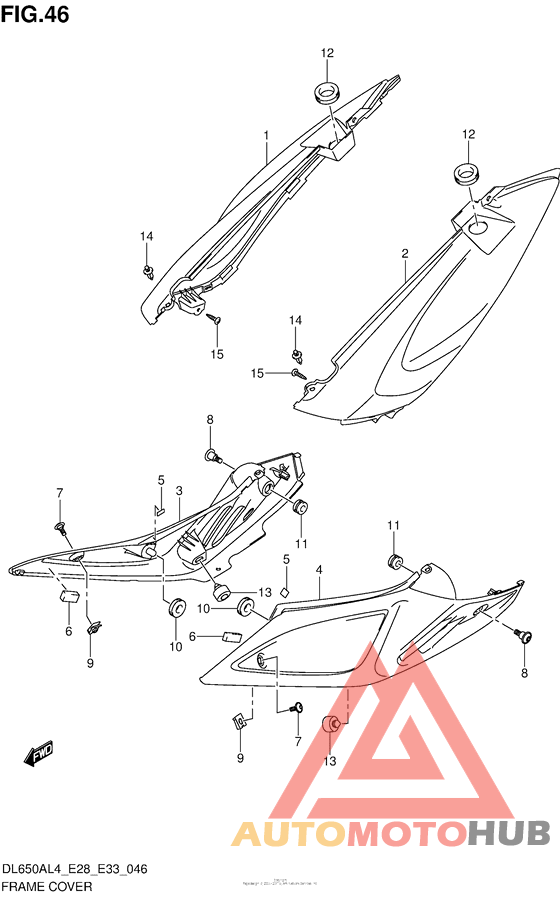 Обтекатель рамы
