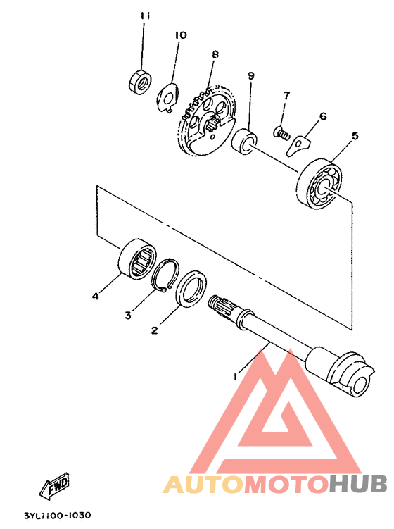 Counter shaft