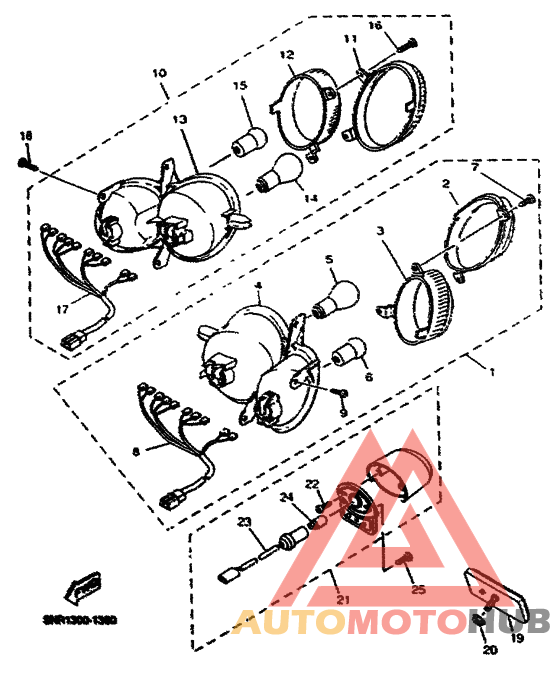 Taillight unit ass`y