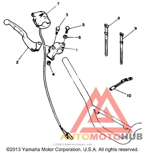 Handle switch - lever