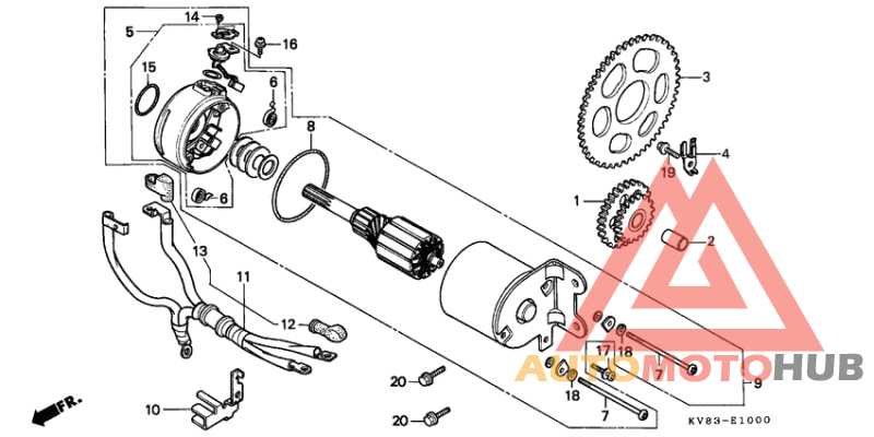 Стартерный мотор