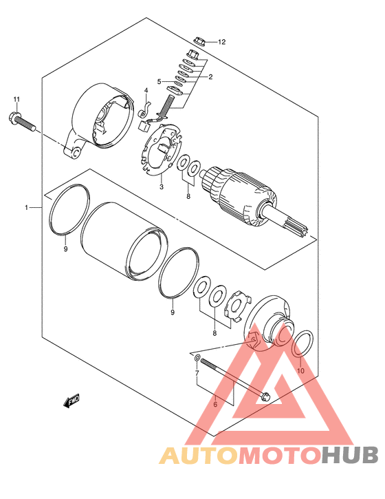 Стартерный мотор