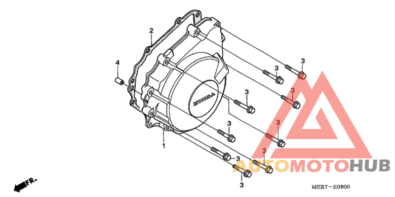 Крышка генератора