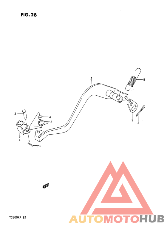 Передний суппорт