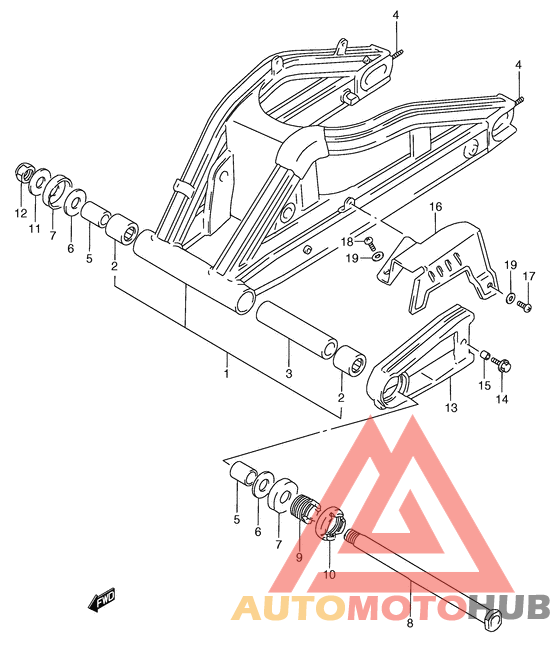 Маятник задний