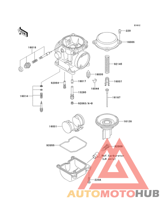 Карбюратор в разборе