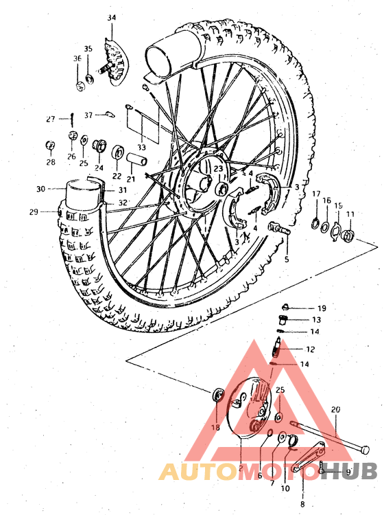 Transom + tube