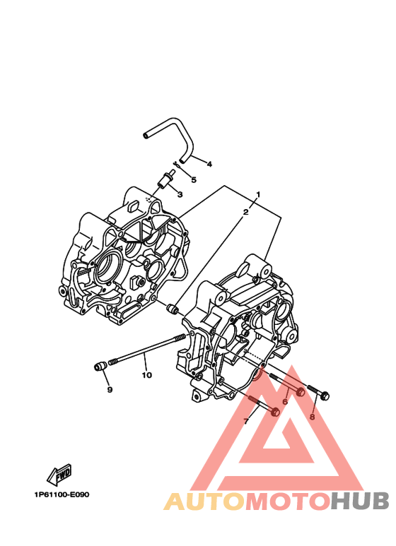 Картер двигателя