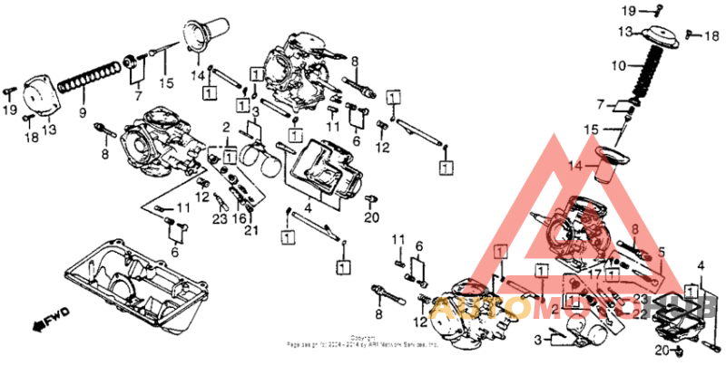 Carburetor comp. parts