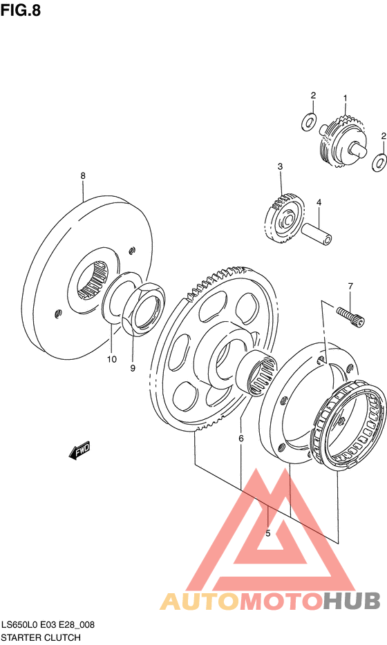 Муфта стартера