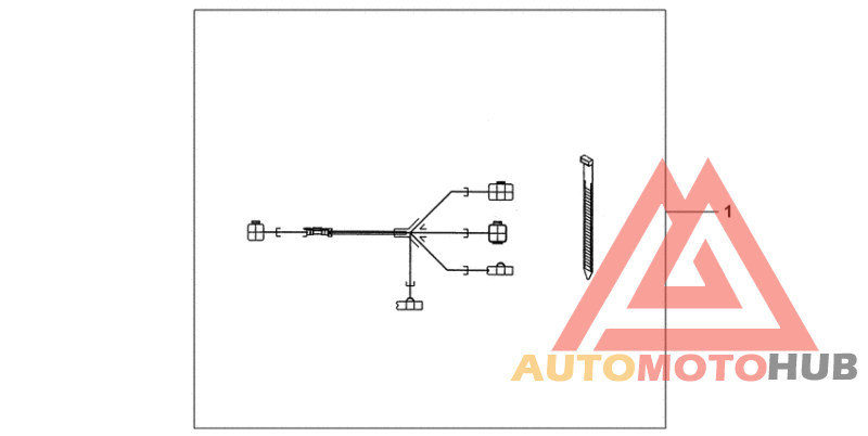 Harness sub wire