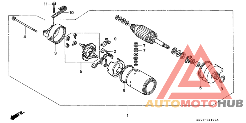 Стартерный мотор