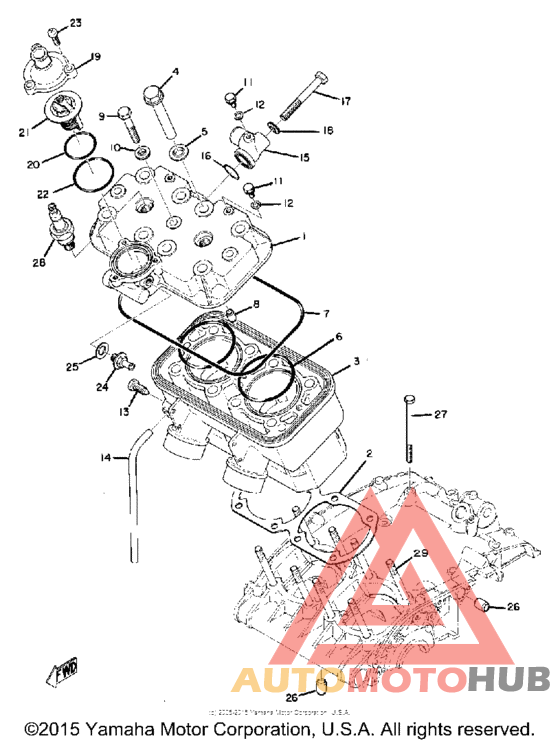 Cylinder head - cylinder