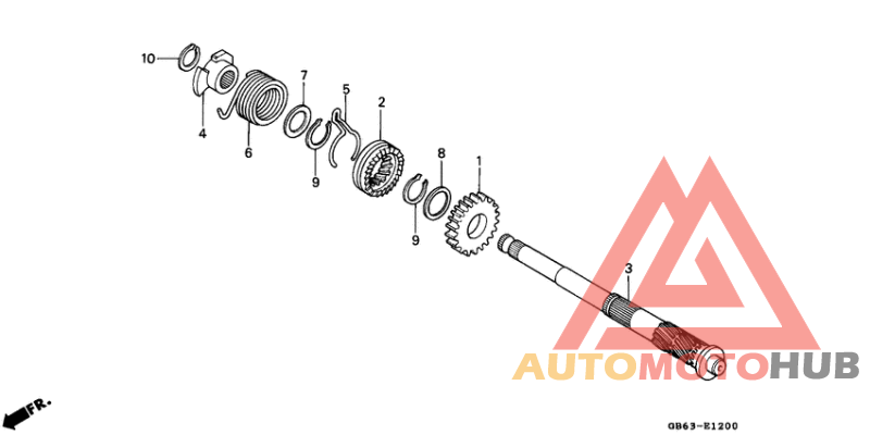 Ножной стартер