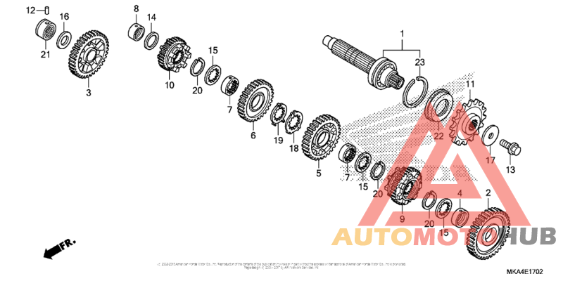 Transmission (Countershaft)
