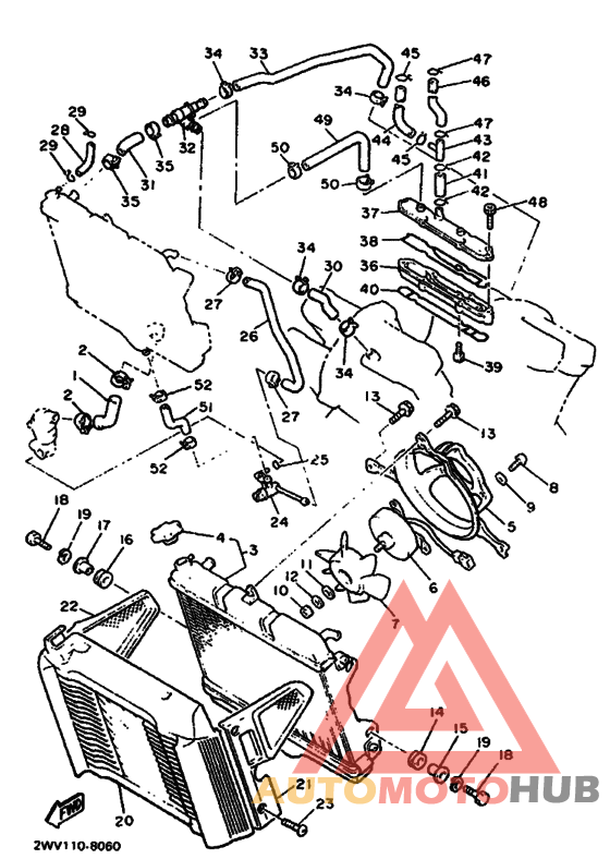 Радиатор и шланг