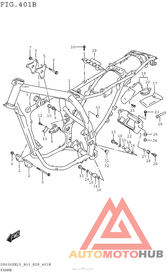 Frame (Dr650Sel5 E28)