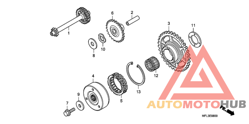 Муфта стартера