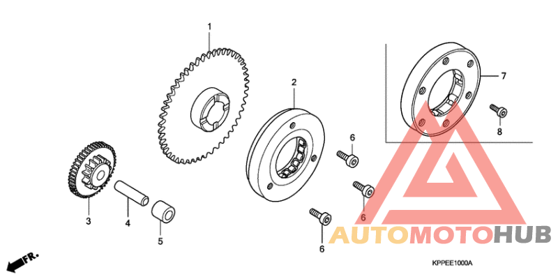 Муфта стартера
