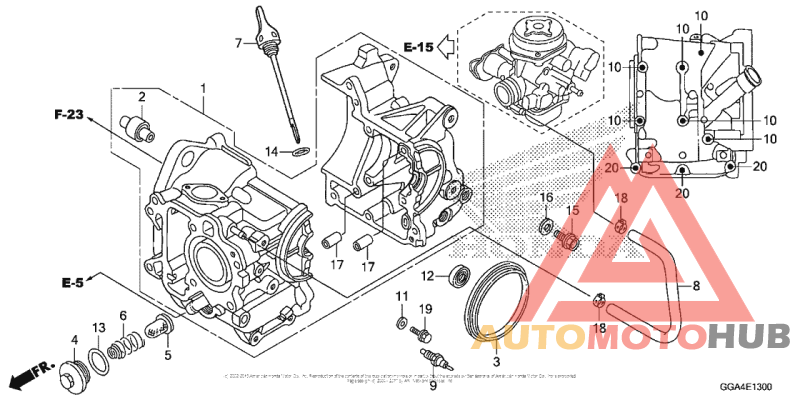 Картер двигателя