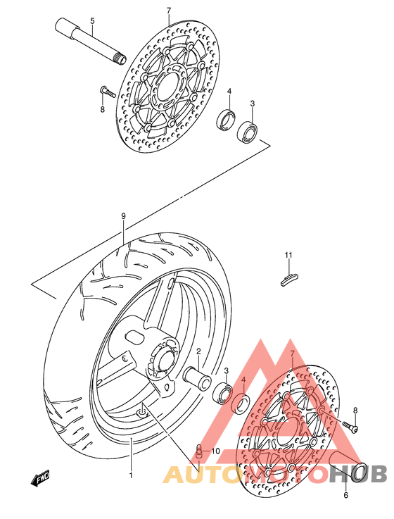 Transom + tube