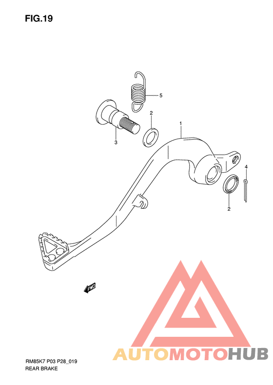 Передний суппорт