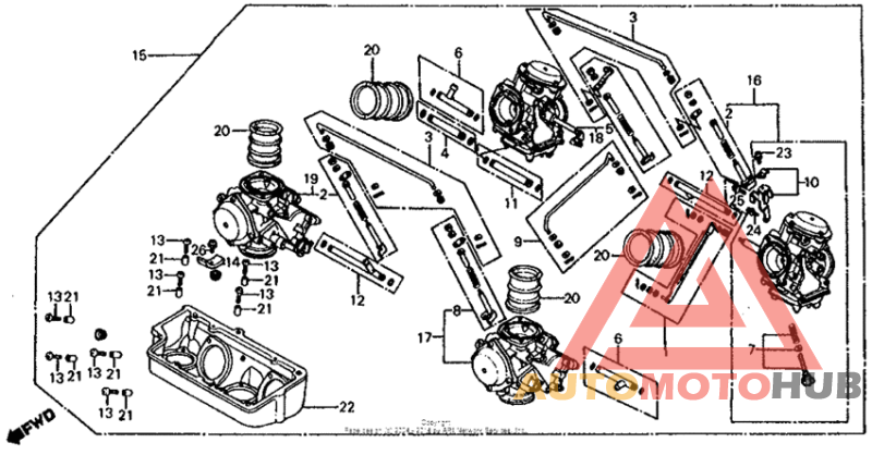 Carburetor (assy., link)