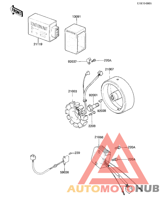 Ignition/generator/regulator