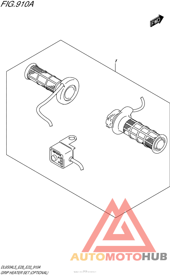 Grip Heater Set (Optional)