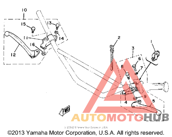 Handle switch - lever