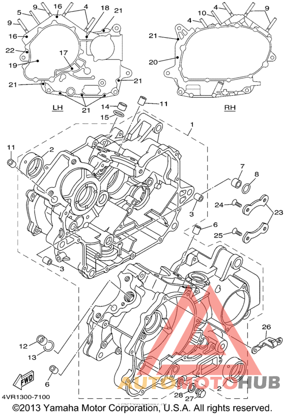 Картер двигателя