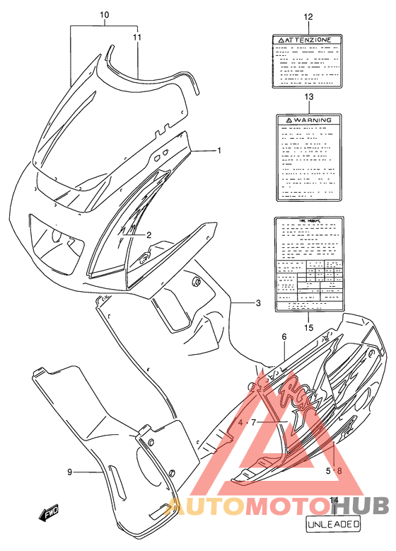 Cowling body